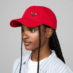 Chicago Bulls Women's Micro Lefty Adjustable Hat Red