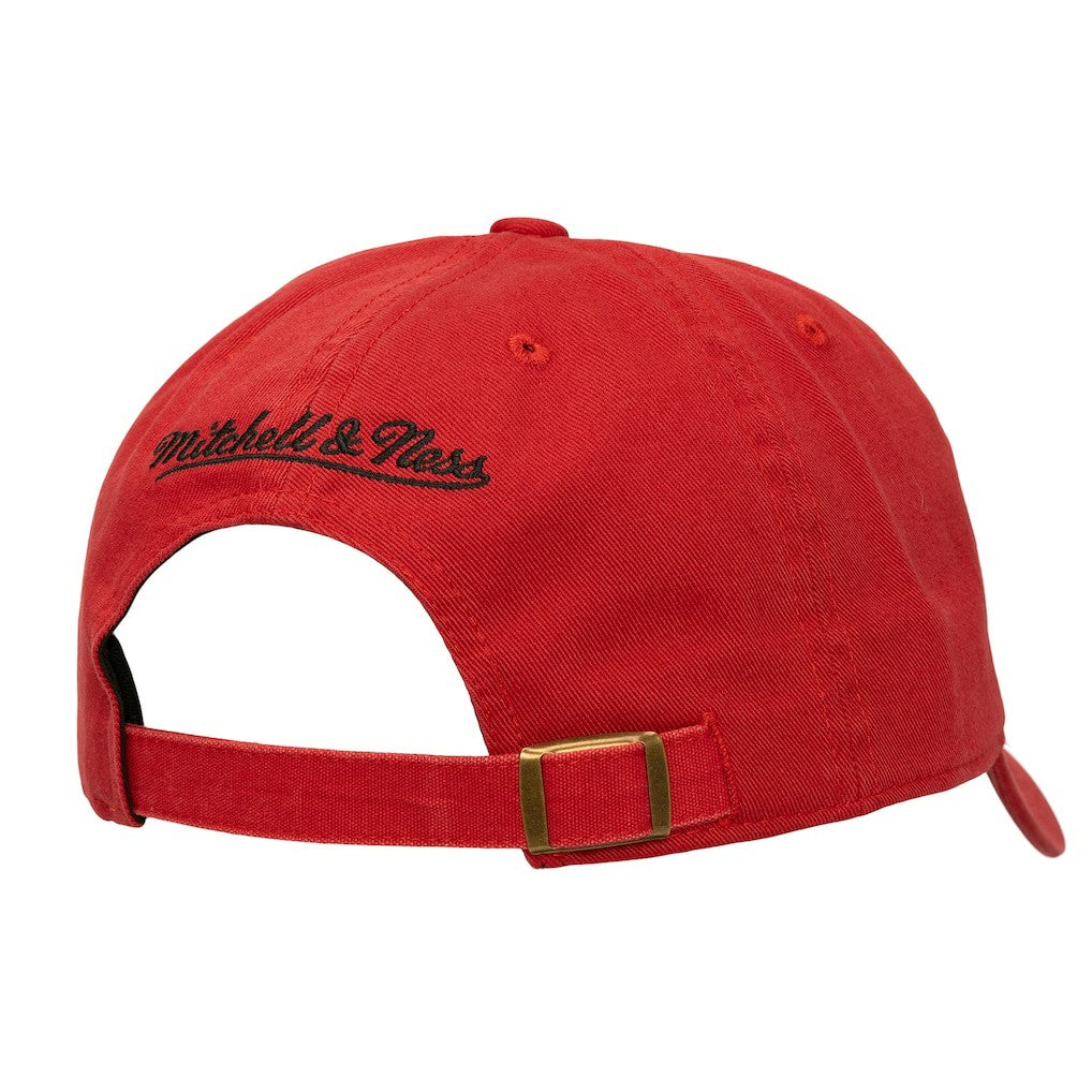 Chicago Bulls Women's Micro Lefty Adjustable Hat Red