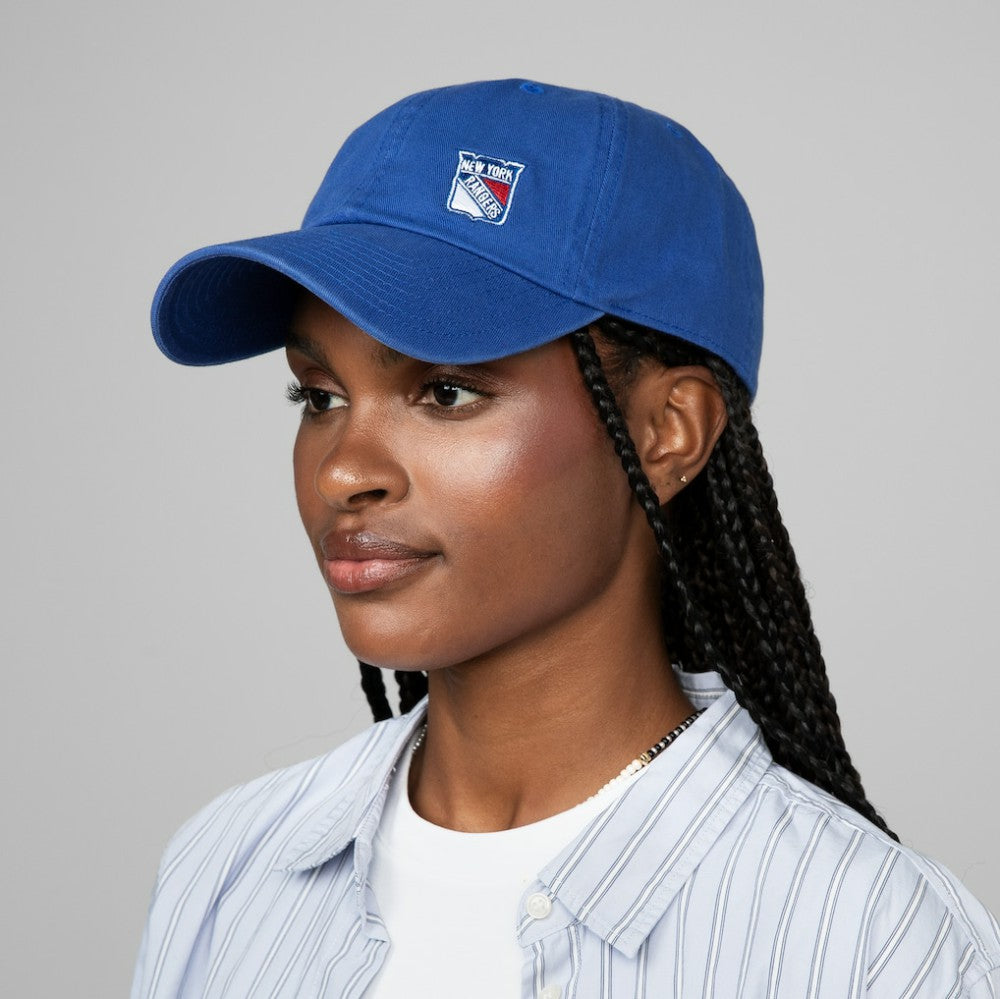 NHL New York Rangers Mitchell & Ness Women's Micro Lefty Adjustable Hat - Blue
