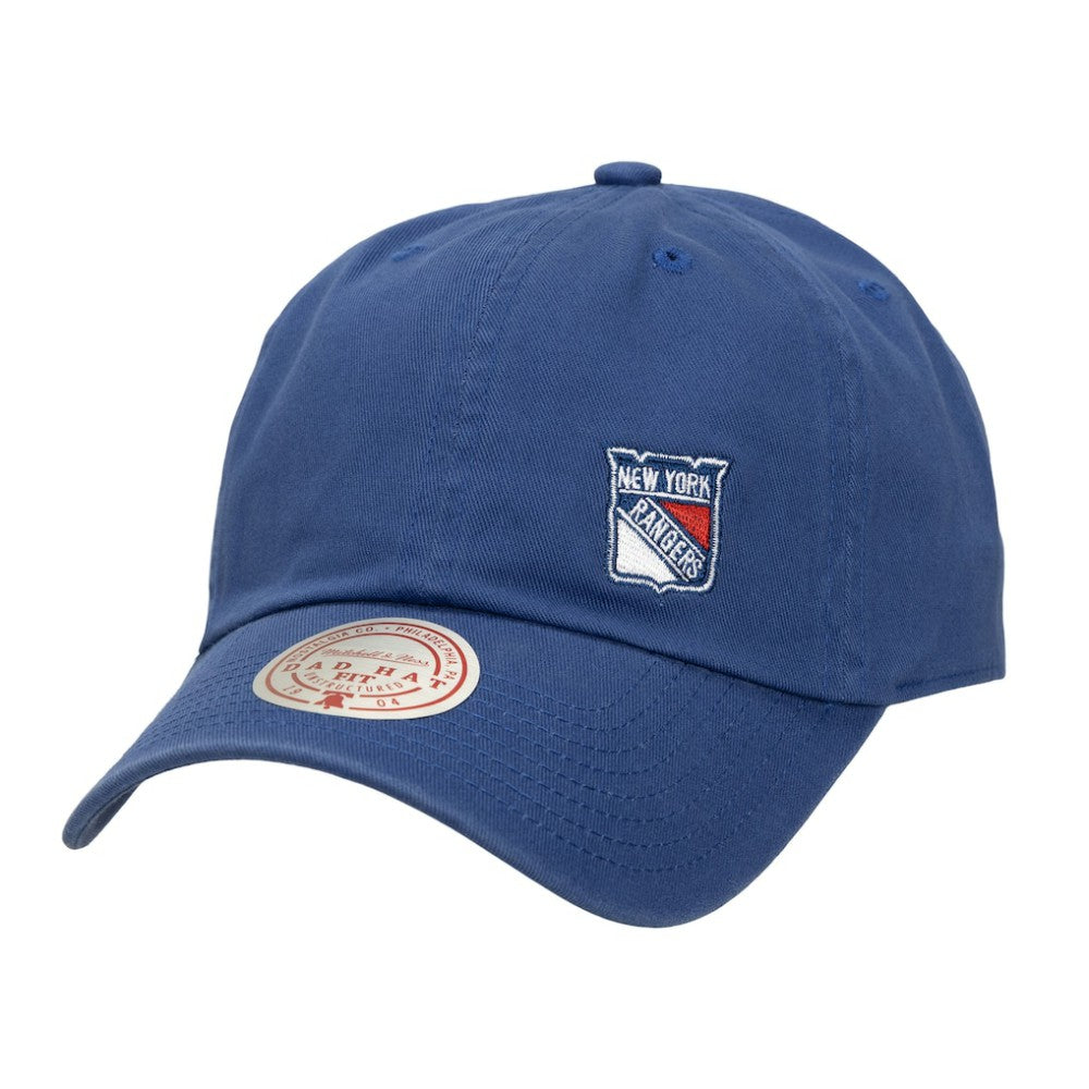 NHL New York Rangers Mitchell & Ness Women's Micro Lefty Adjustable Hat - Blue