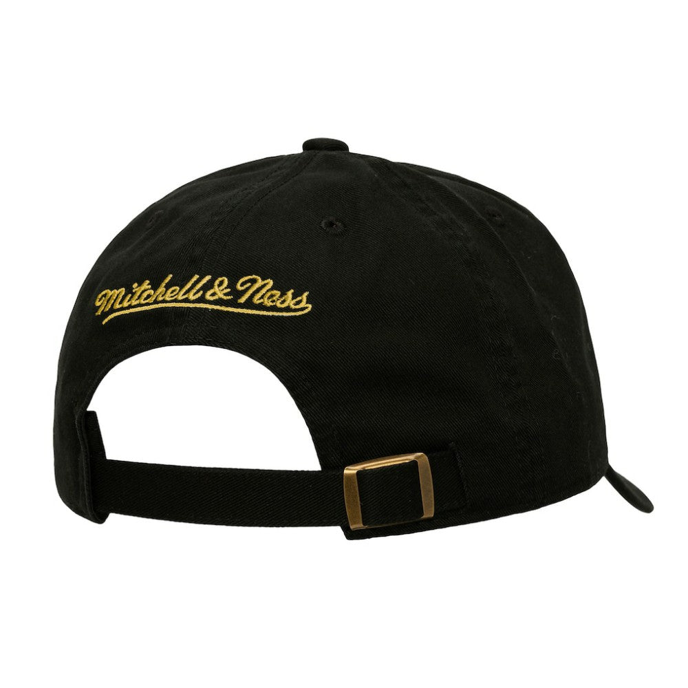 NHL Boston Bruins Mitchell & Ness Women's Micro Lefty Adjustable Hat - Black