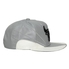 Chicago Bulls Day 12 Two-Tone Faux Leather Snapback Hat Gray/White