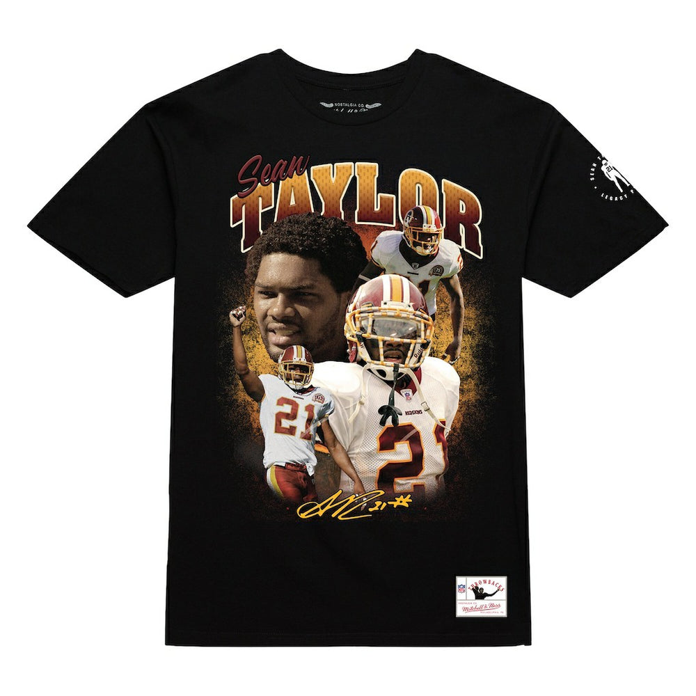 Sean Taylor Washington Commanders Graphic T-Shirt Black
