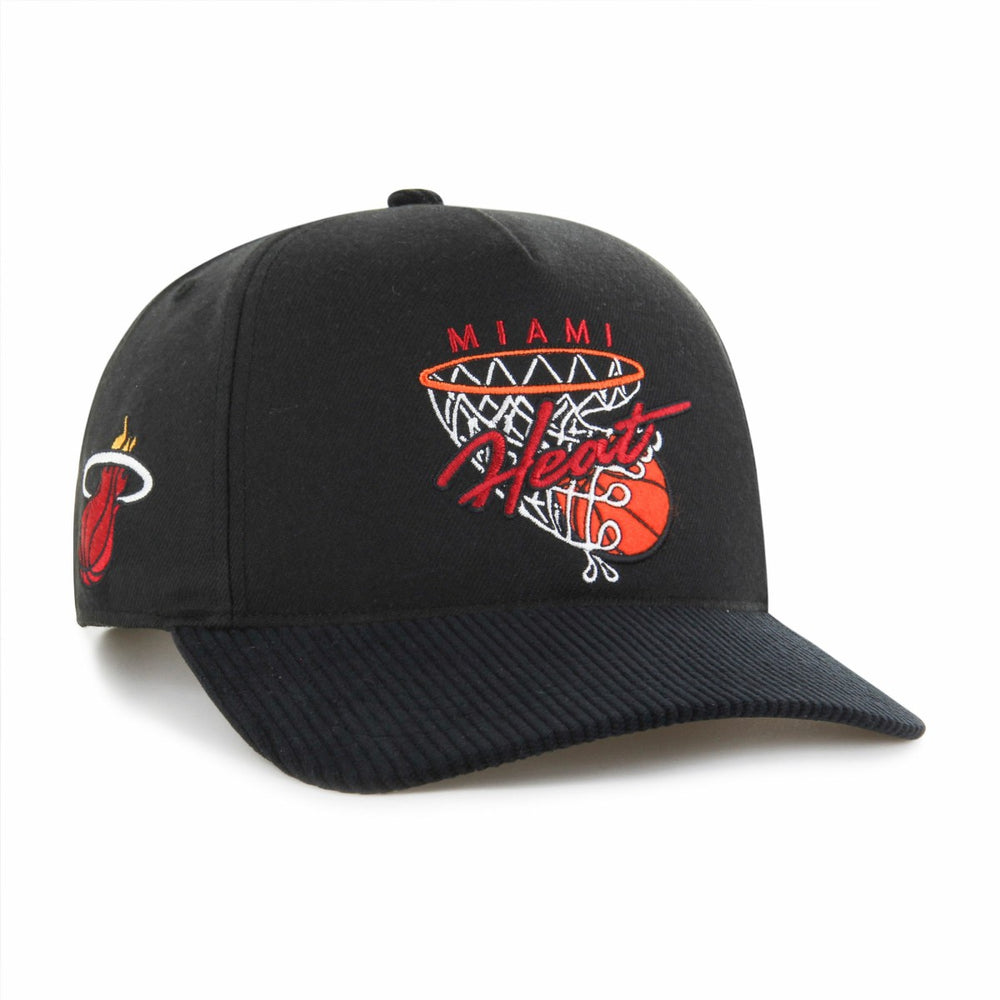 Miami Heat '47 Nothing But Net Hitch Adjustable Hat Black