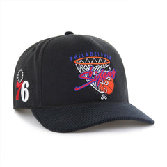 Philadelphia 76ers '47 Nothing But Net Hitch Adjustable Hat Black