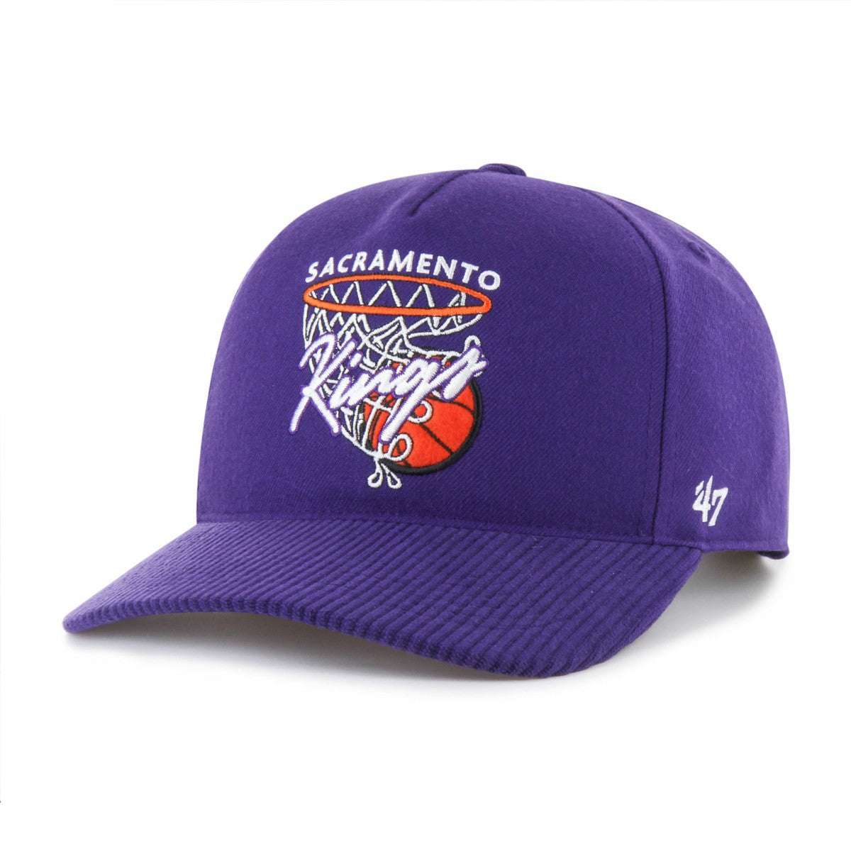Sacramento Kings '47 Nothing But Net Hitch Adjustable Hat Purple