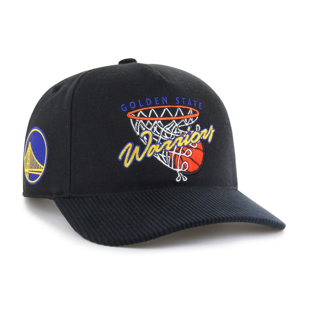 Golden State Warriors '47 Nothing But Net Hitch Adjustable Hat Black