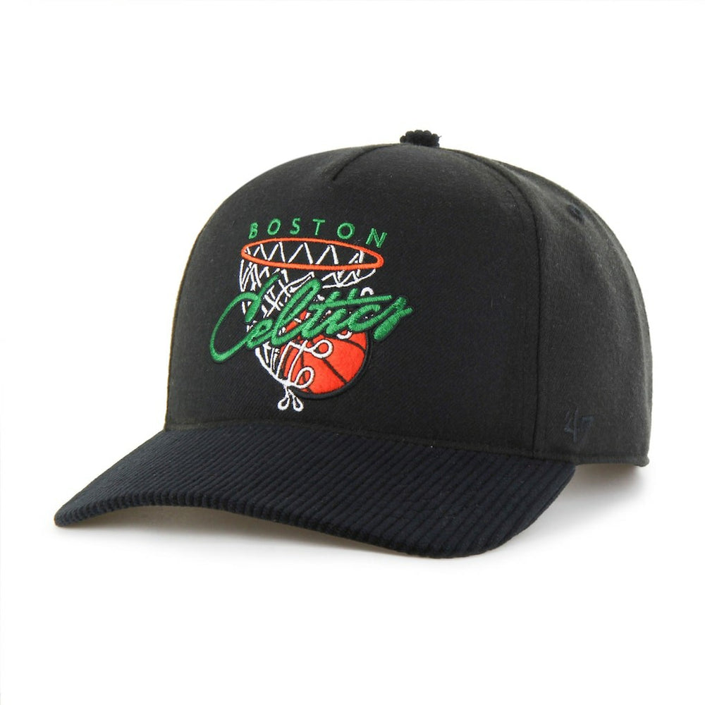 Boston Celtics '47 Nothing But Net Hitch Adjustable Hat Black