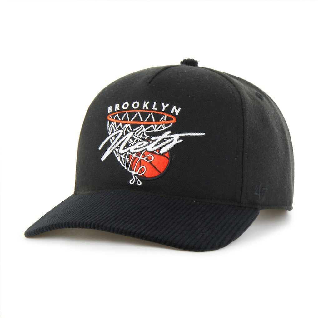 Brooklyn Nets '47 Nothing But Net Hitch Adjustable Hat Black