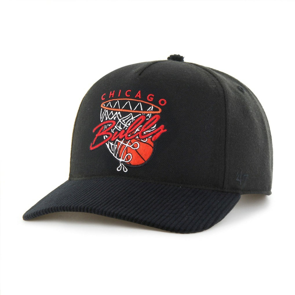 Chicago Bulls '47 Nothing But Net Hitch Adjustable Hat Black