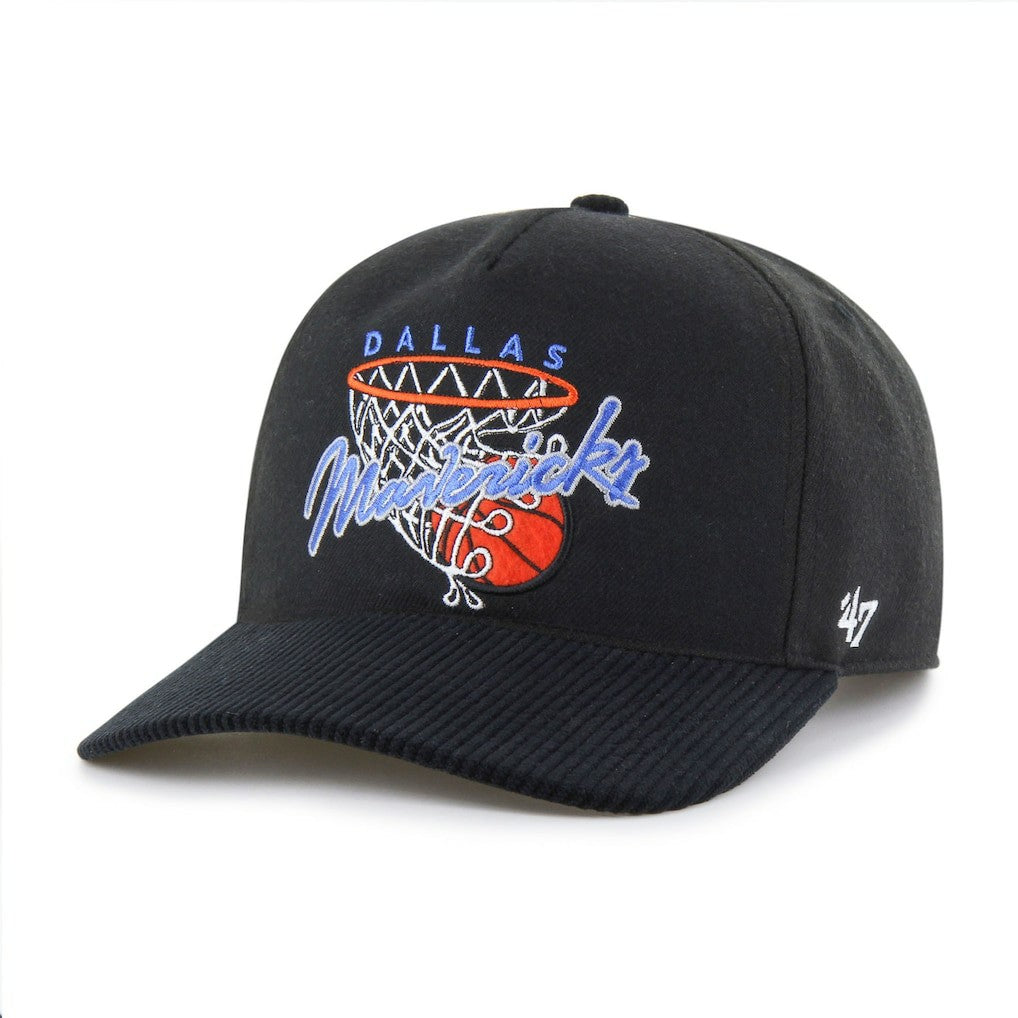 Dallas Mavericks '47 Nothing But Net Hitch Adjustable Hat Black