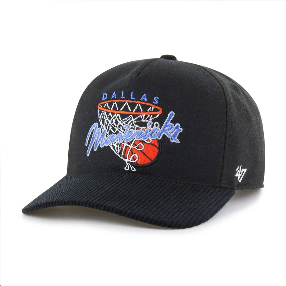Dallas Mavericks '47 Nothing But Net Hitch Adjustable Hat Black