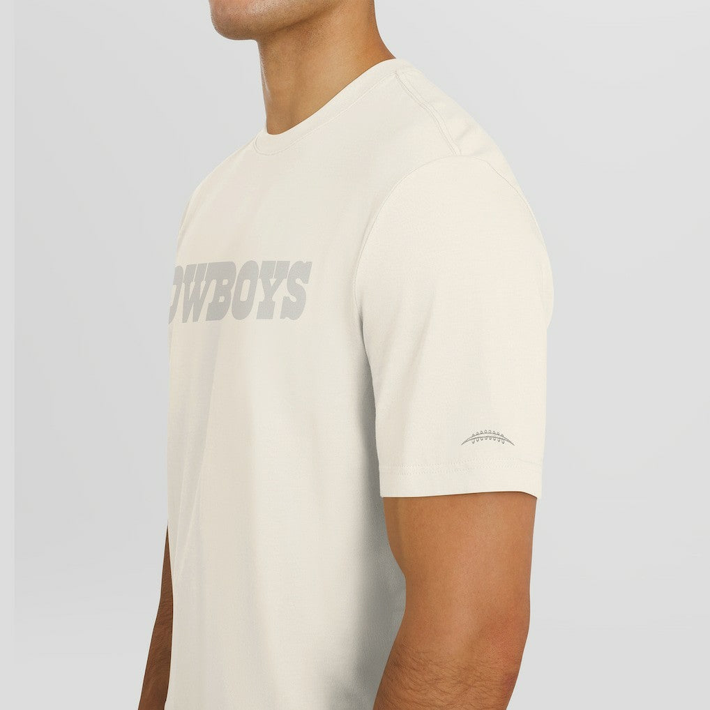 Dallas Cowboys J. Palmer Play Action Tri-Blend Performance T-Shirt Cream