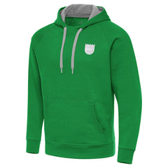 Sacramento Kings Antigua St. Patrick's Day Victory Raglan Pullover Hoodie Kelly Green