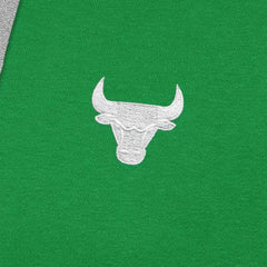 Chicago Bulls Antigua St. Patrick's Day Victory Raglan Pullover Hoodie Kelly Green