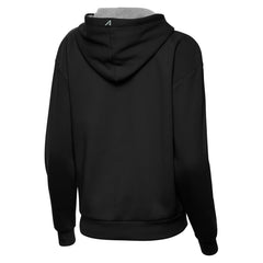New York Knicks Antigua Women's St. Patrick's Day Victory Pullover Hoodie Black