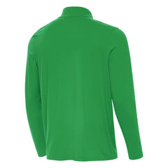 New York Knicks Antigua St. Patrick's Day Intent Quarter-Zip Jacket Kelly Green