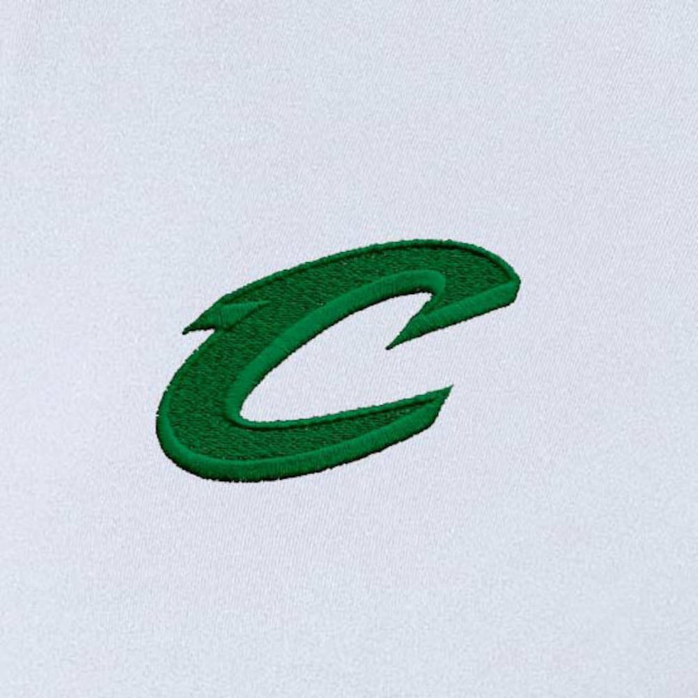 Cleveland Cavaliers Antigua Women's St. Patrick's Day Intent Quarter-Zip Top White