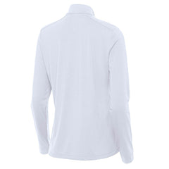 Chicago Bulls Antigua Women's St. Patrick's Day Intent Quarter-Zip Top White