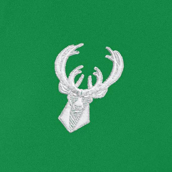 Milwaukee Bucks Antigua Women's St. Patrick's Day Intent Quarter-Zip Top Kelly Green