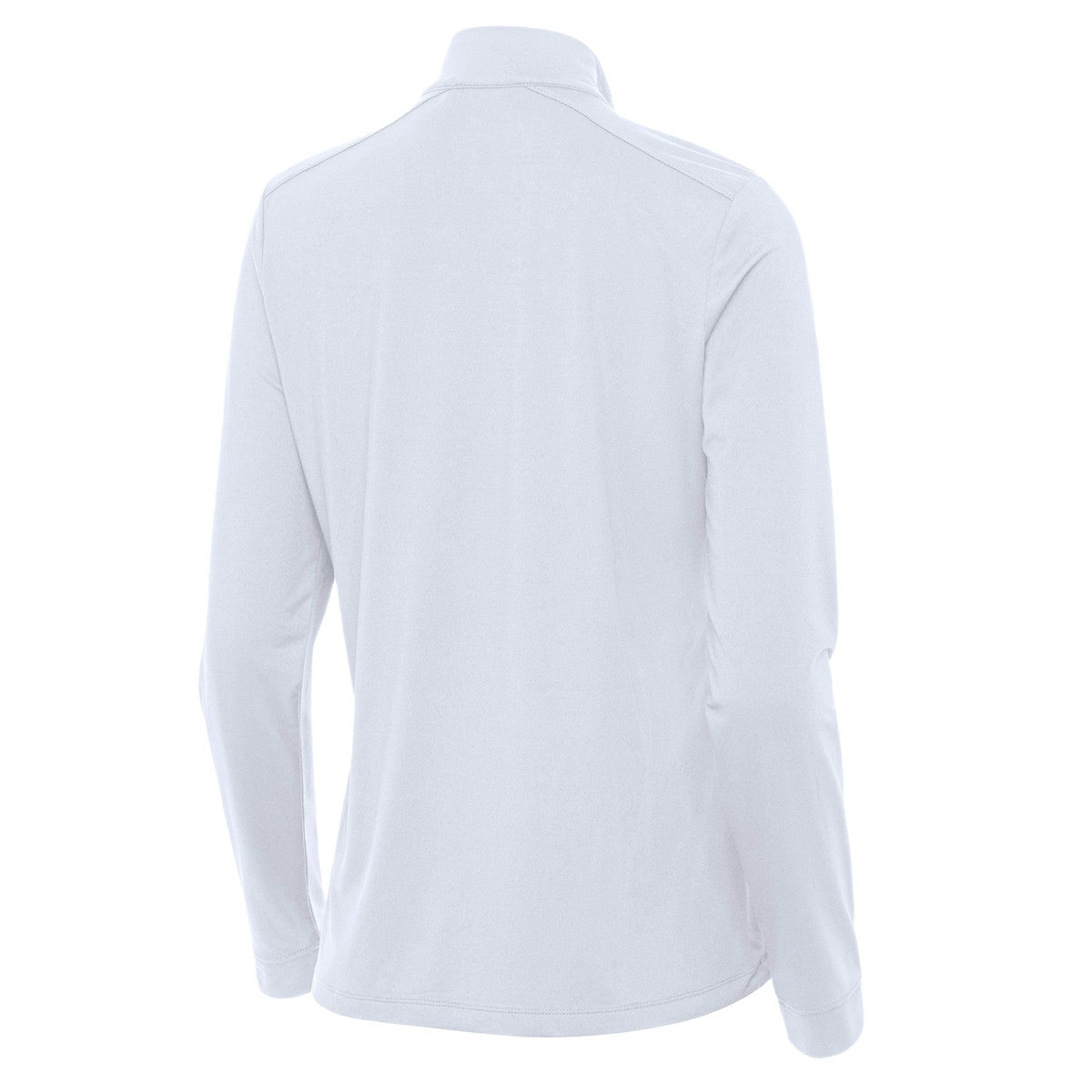 Sacramento Kings Antigua Women's St. Patrick's Day Intent Quarter-Zip Top White