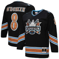 NHL Alexander Ovechkin Washington Capitals Mitchell & Ness 2005/06 Power Play Jersey - Black