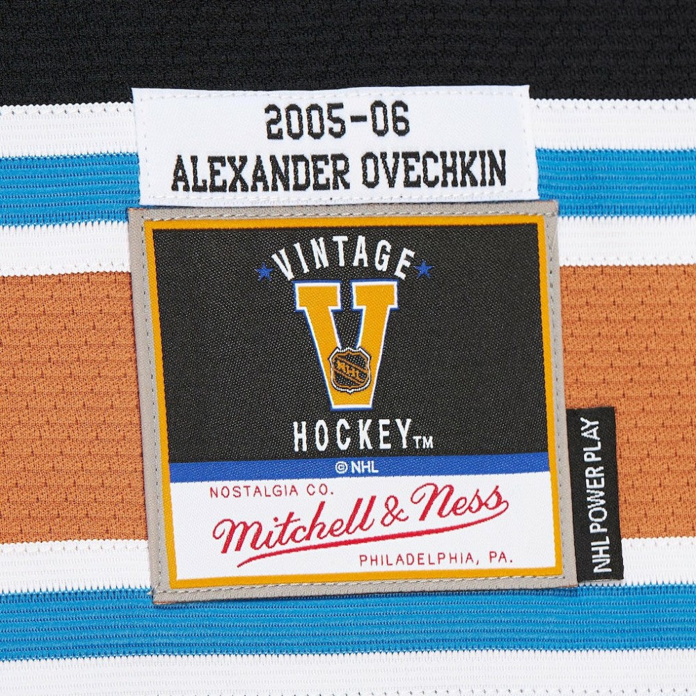 NHL Alexander Ovechkin Washington Capitals Mitchell & Ness 2005/06 Power Play Jersey - Black