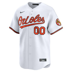 Baltimore Orioles Nike Home Limited Custom Jersey - White Jerseys