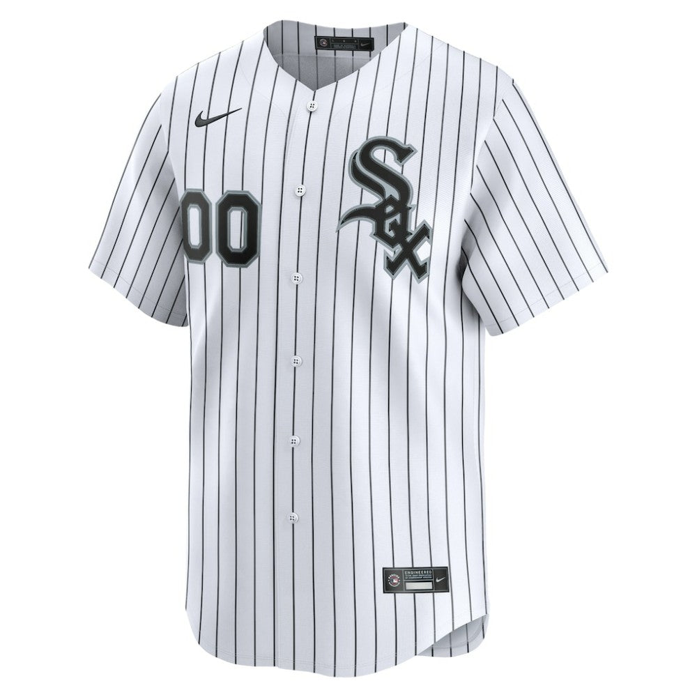 Chicago White Sox Nike Home Limited Custom Jersey - White Jerseys