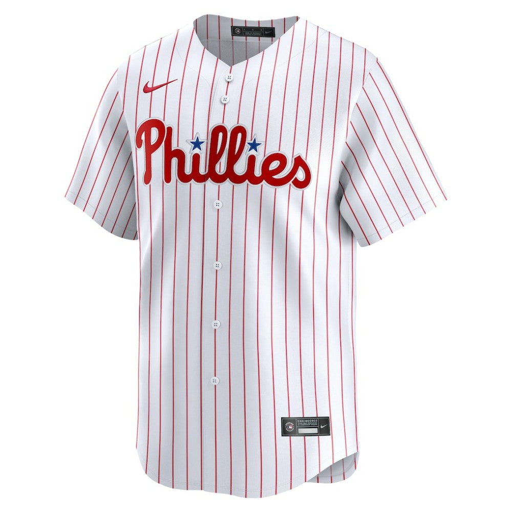 Philadelphia Phillies Nike Home Limited Custom Jersey - White Jerseys