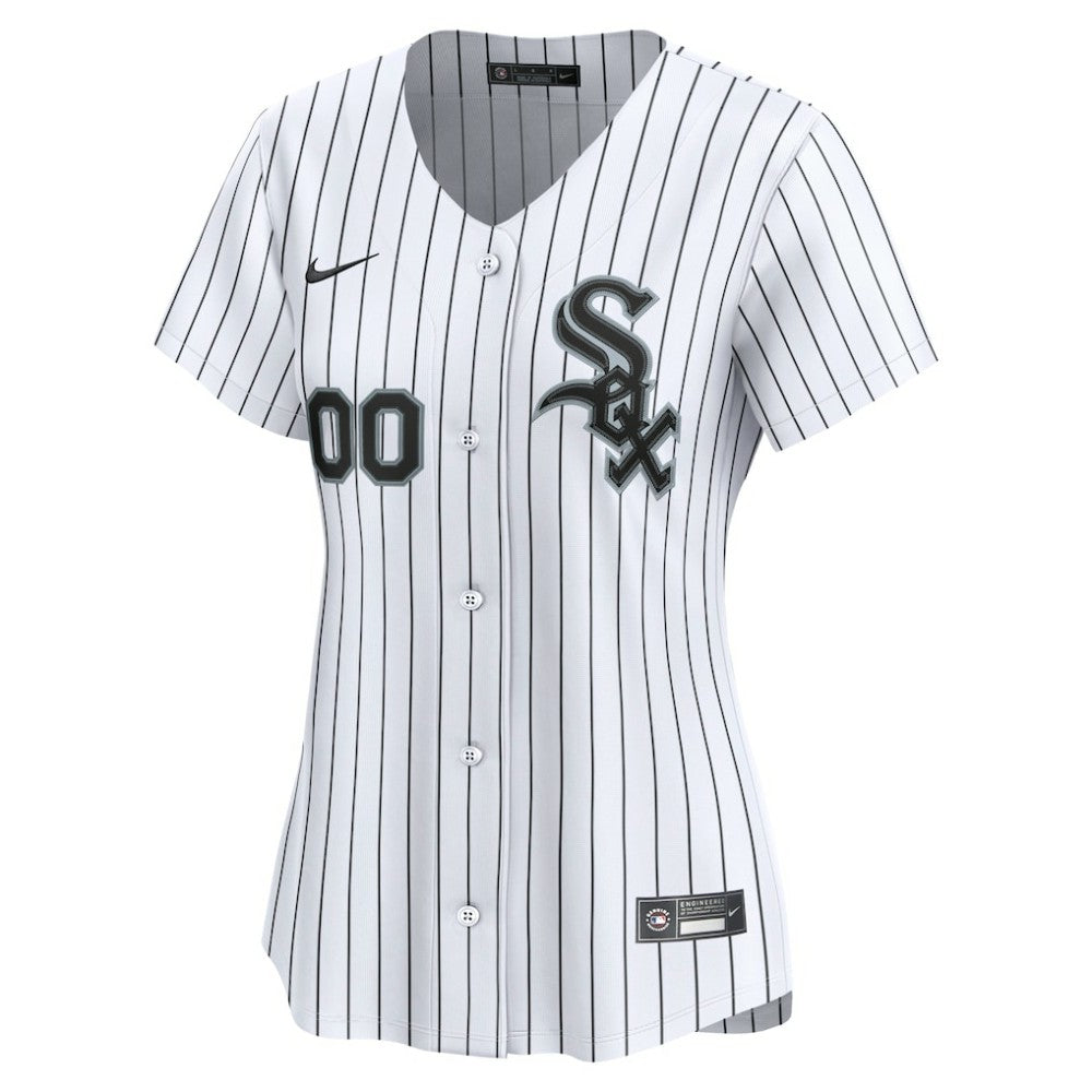 Chicago White Sox Nike Women's Home Limited Custom Jersey - White Jerseys