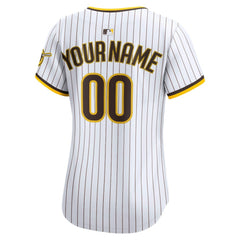 San Diego Padres Nike Women's Home Limited Custom Jersey - White Jerseys