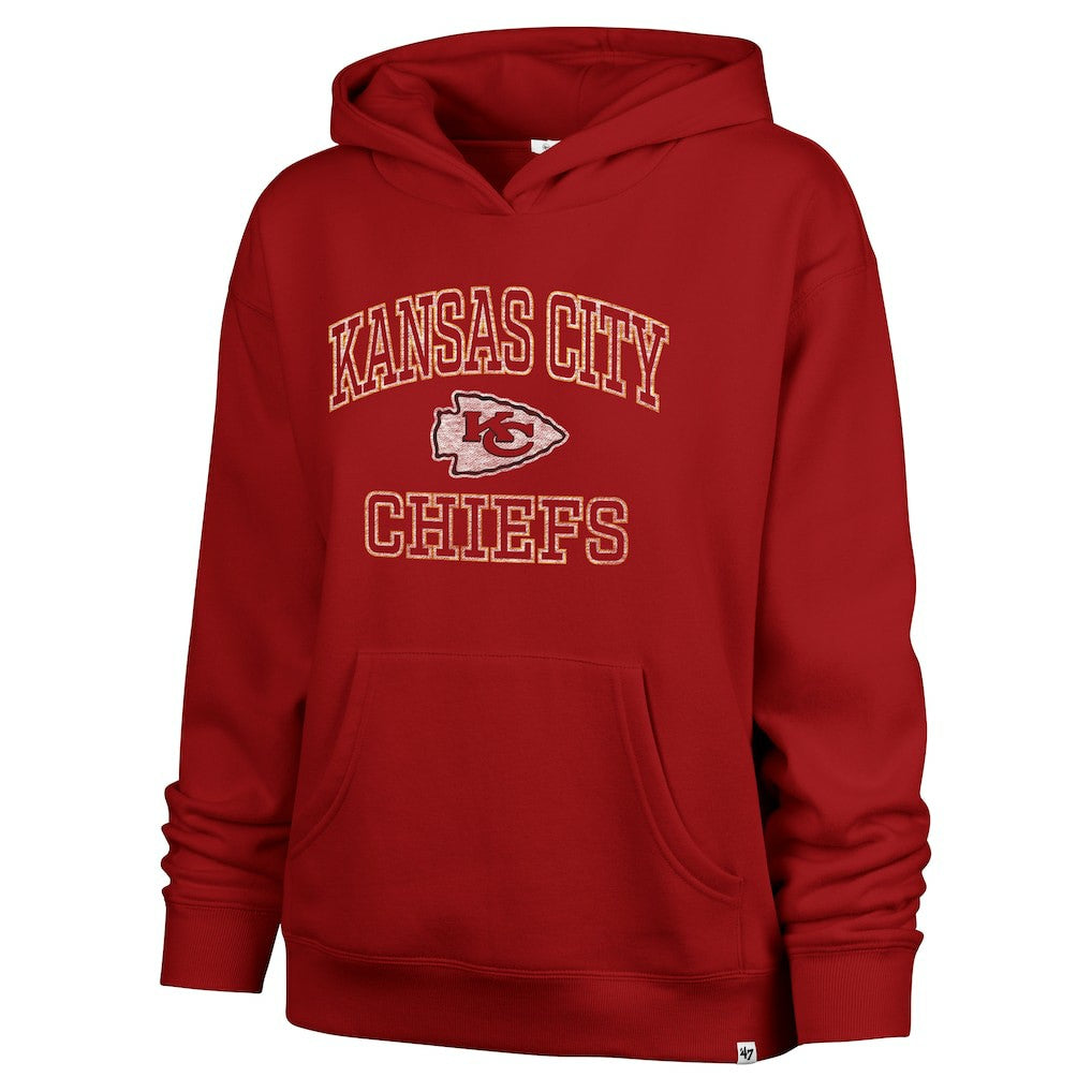 Kansas City Chiefs '47 Women's Clarity Naomi Hoodie Red