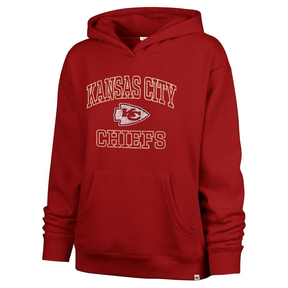 Kansas City Chiefs '47 Women's Clarity Naomi Hoodie Red