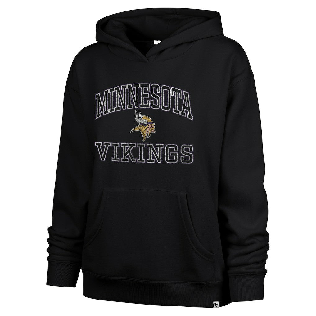 Minnesota Vikings '47 Women's Clarity Naomi Hoodie Black