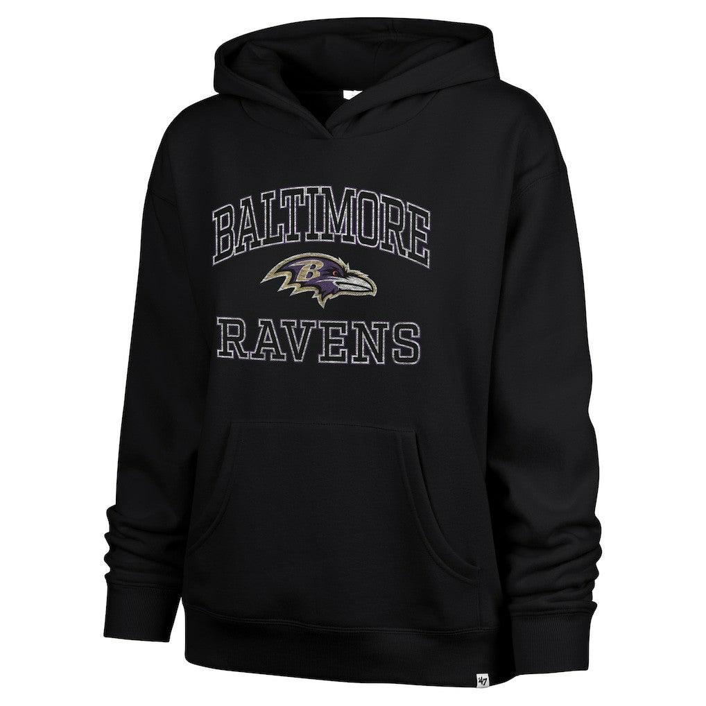 Baltimore Ravens '47 Women's Clarity Naomi Hoodie Black