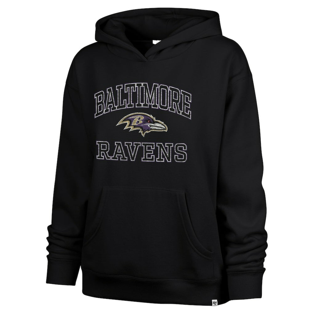 Baltimore Ravens '47 Women's Clarity Naomi Hoodie Black