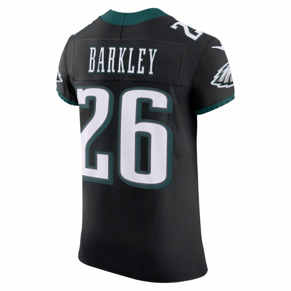 Saquon Barkley Philadelphia Eagles Alternate Vapor F.U.S.E. Elite Jersey Black
