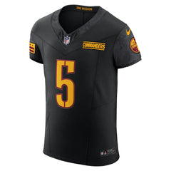 Jayden Daniels Washington Commanders Alternate Vapor F.U.S.E. Elite Jersey Black
