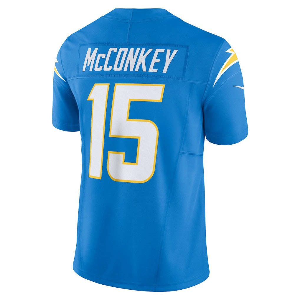 Ladd McConkey Los Angeles Chargers Team Vapor F.U.S.E. Limited Jersey Powder Blue