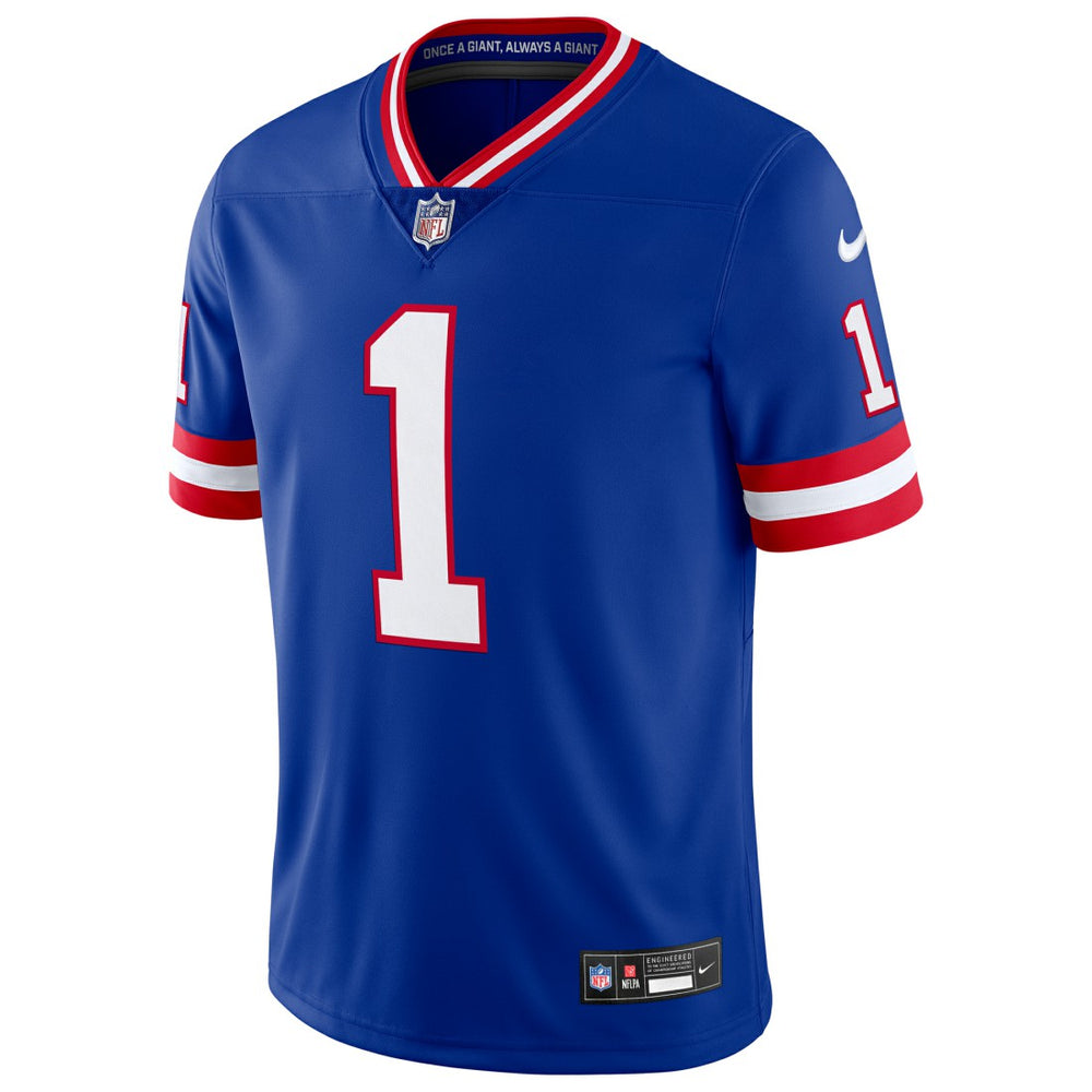 Malik Nabers New York Giants Alternate 2 Legacy Vapor Untouchable Limited Jersey Royal