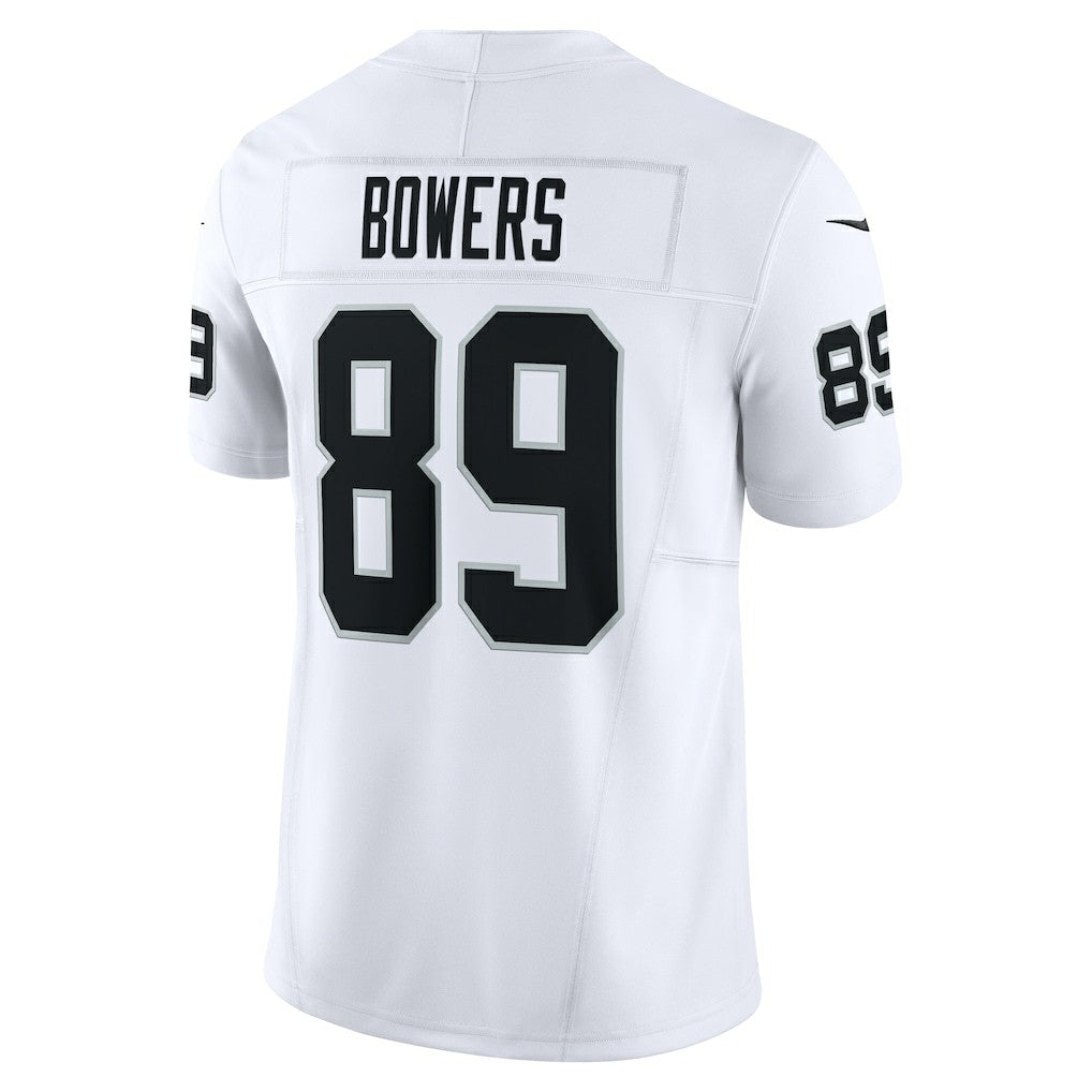 Brock Bowers Las Vegas Raiders Vapor F.U.S.E. Limited Jersey White