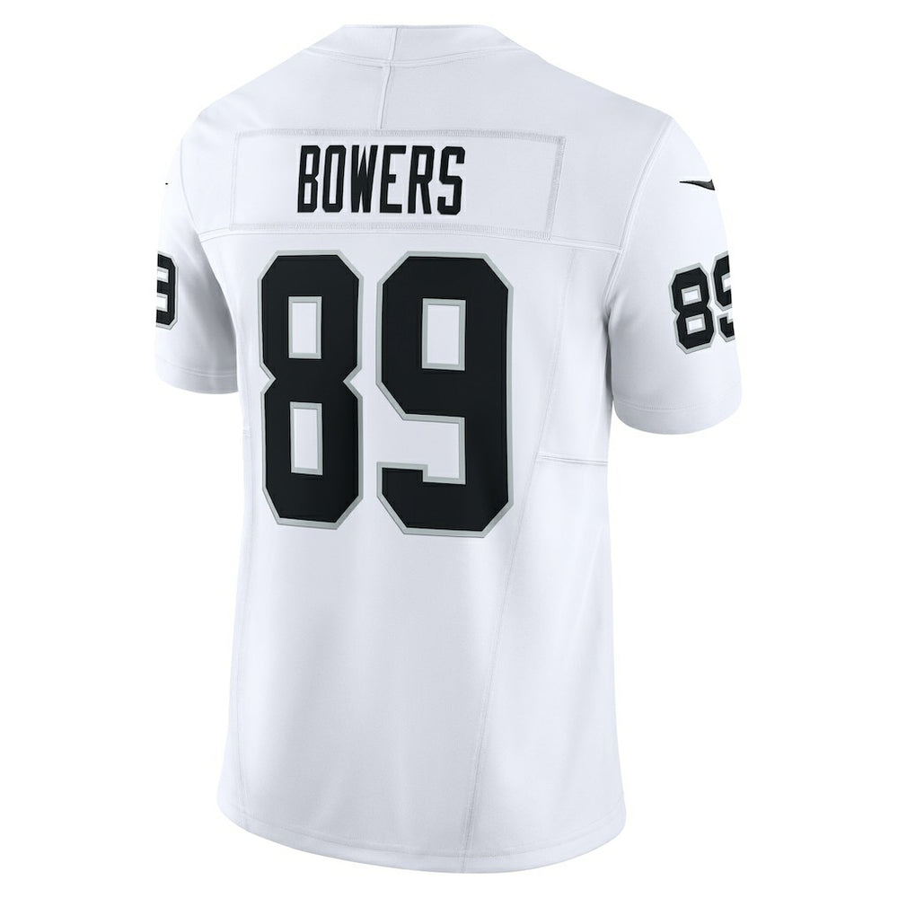 Brock Bowers Las Vegas Raiders Vapor F.U.S.E. Limited Jersey White