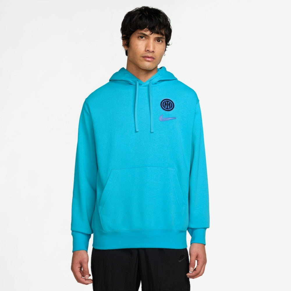 Inter Milan Club Pullover Hoodie Blue