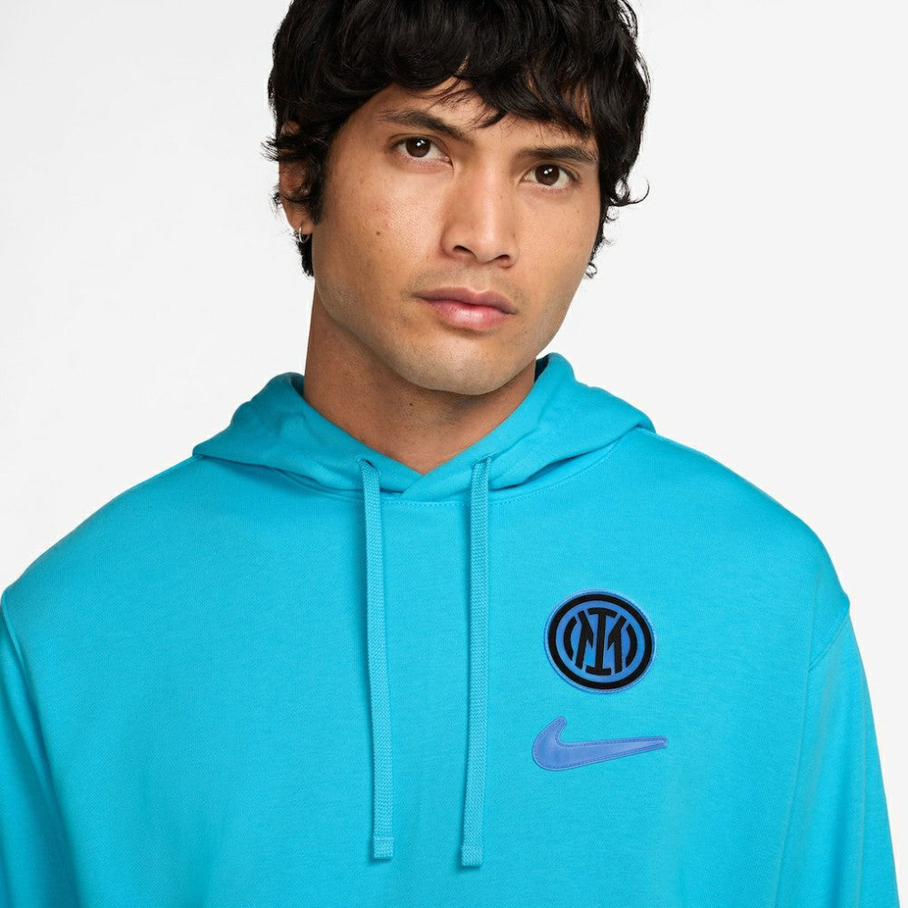 Inter Milan Club Pullover Hoodie Blue