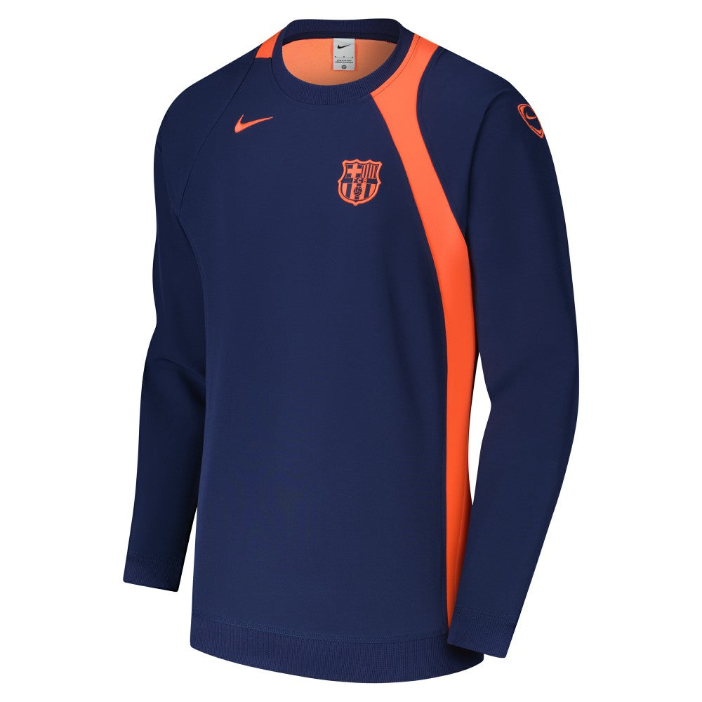 Barcelona Third 2025/26 T90 Pullover Sweatshirt Navy