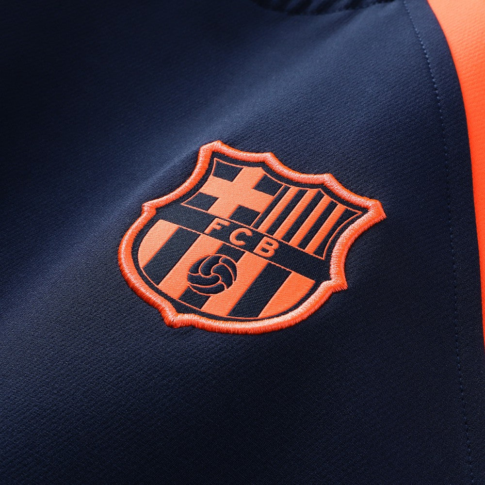 Barcelona Third 2025/26 T90 Pullover Sweatshirt Navy