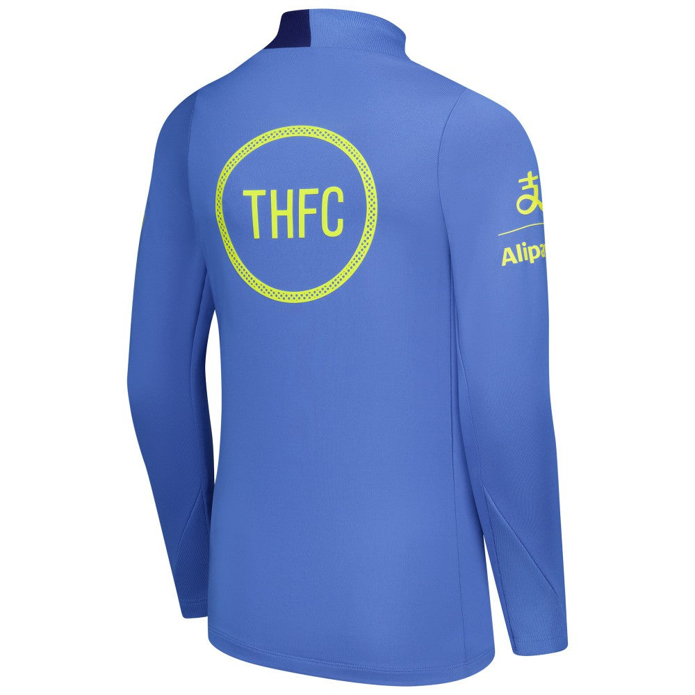 Tottenham Hotspur Youth 2025/26 Strike Drill Quarter-Zip Dri-FIT Long Sleeve Top Blue