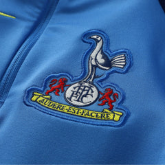 Tottenham Hotspur Youth 2025/26 Strike Drill Quarter-Zip Dri-FIT Long Sleeve Top Blue