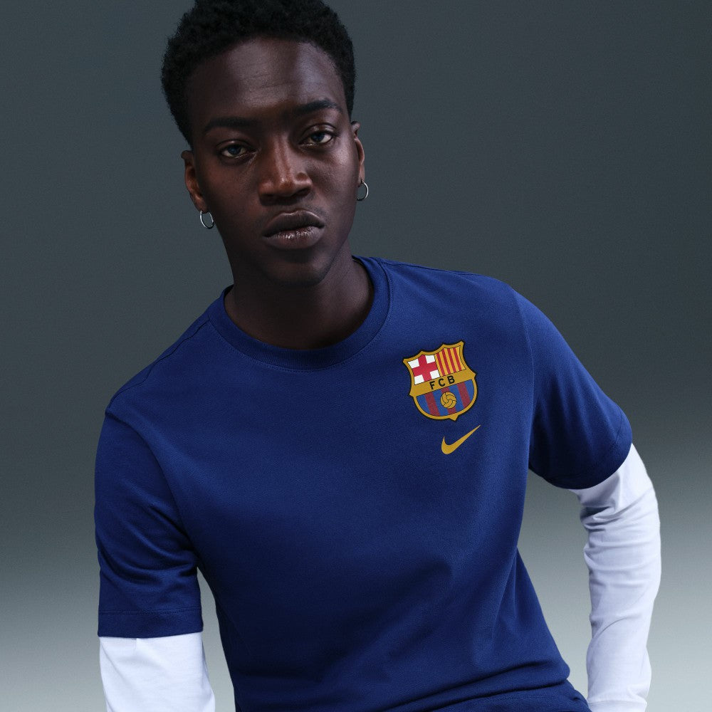 Barcelona Crest T-Shirt Royal sale